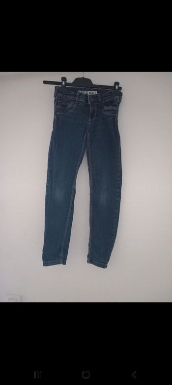 Jean okaidi 8ans bleu marine