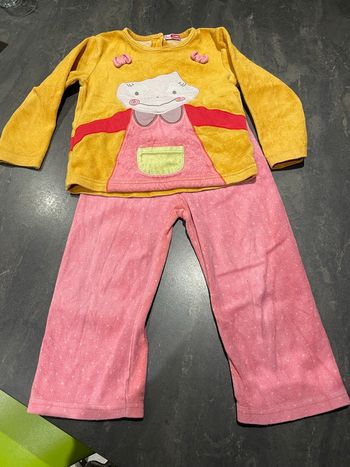 Pyjama velours 3 ans 