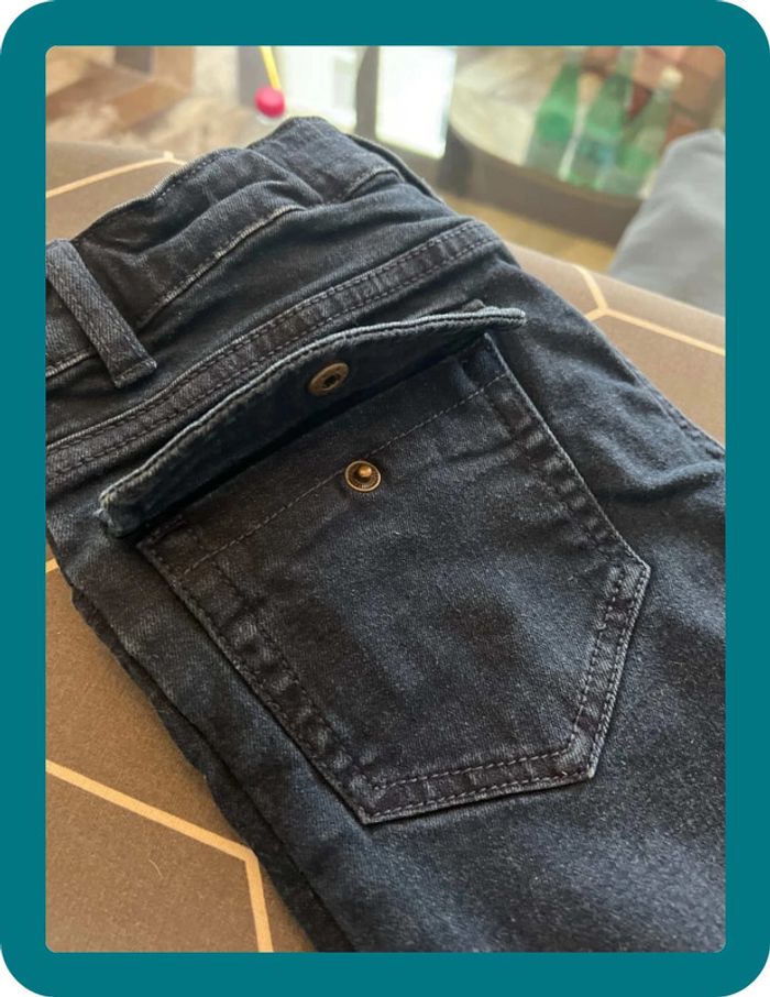 Jean Slim brut taille modulable 12 ans - Monoprix Teens - photo numéro 7