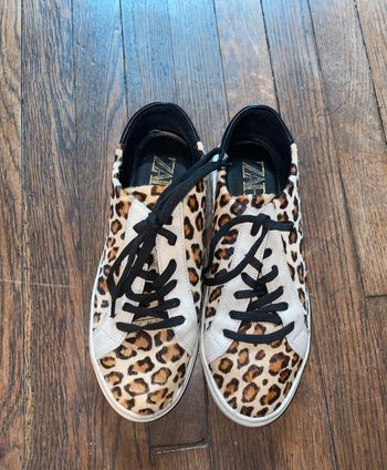 Baskets en poulain Zara Taille 37