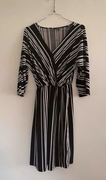 Robe rayé cache cœur esmara 38/40