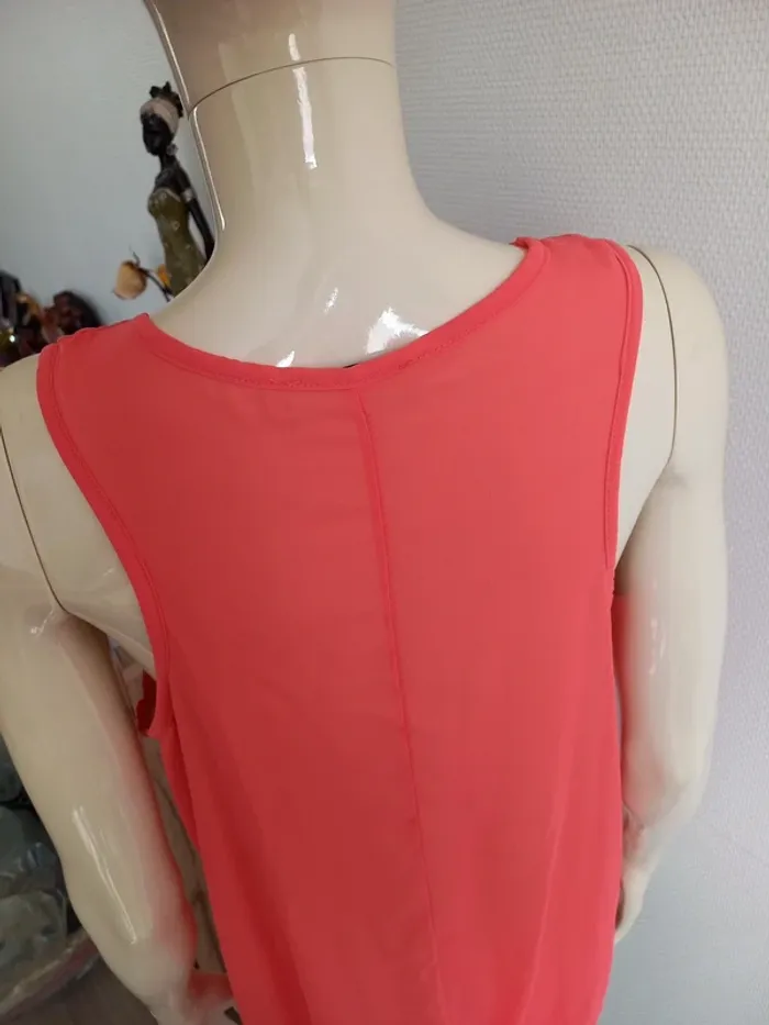 Débardeur orange kiabi T.40 - photo numéro 5
