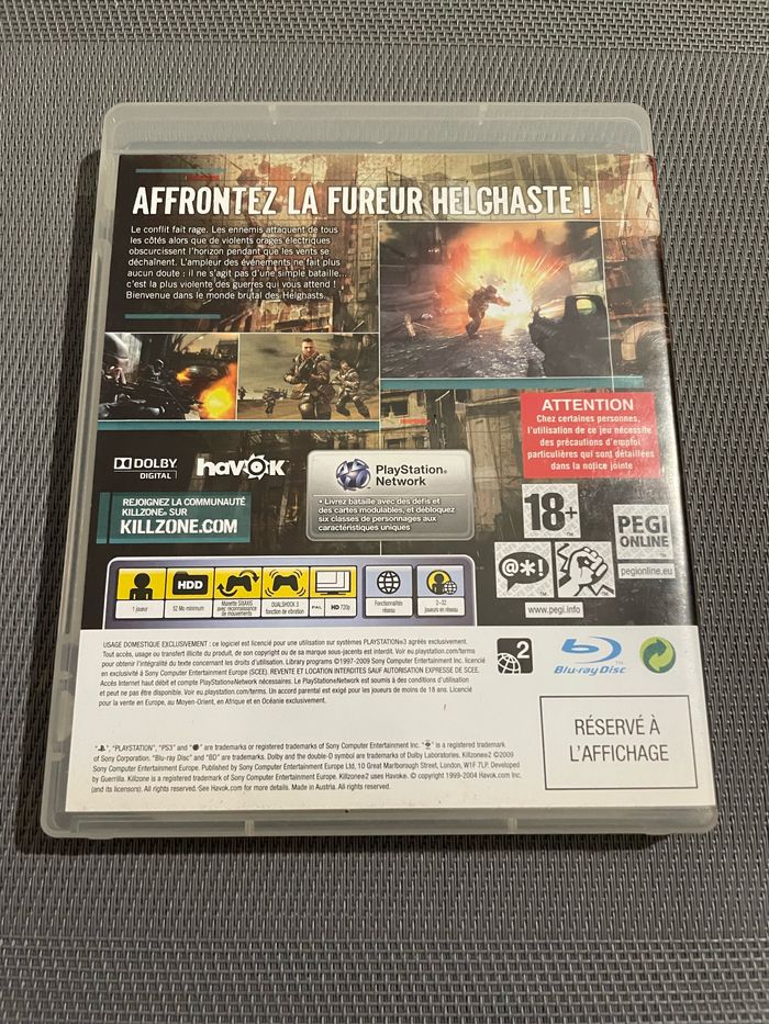 Killzone 2 Jeu PS3 Promo FR - photo numéro 3