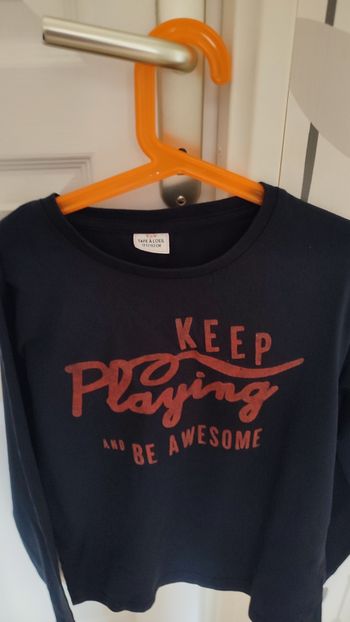 tee shirt tape à l'oeil 12 ans