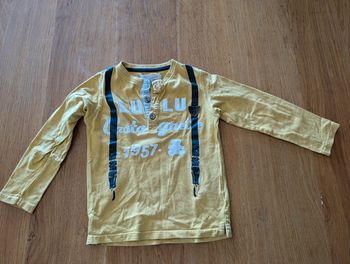 Tee-shirt manches longues Lulu Castagnette 3 ans garçon