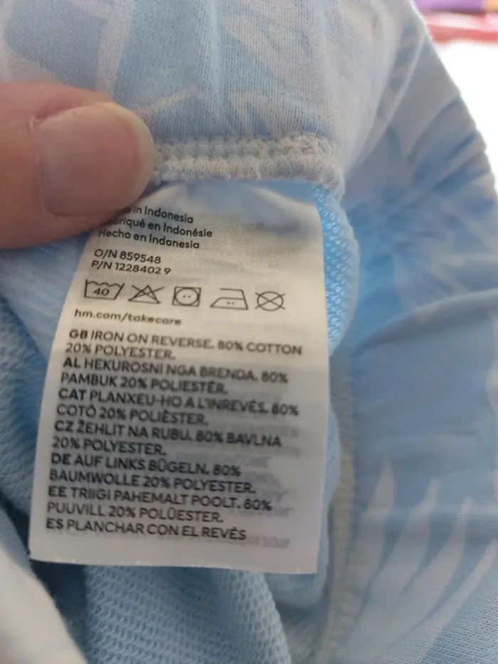 Short en molleton taille élastique 134cm - photo numéro 5
