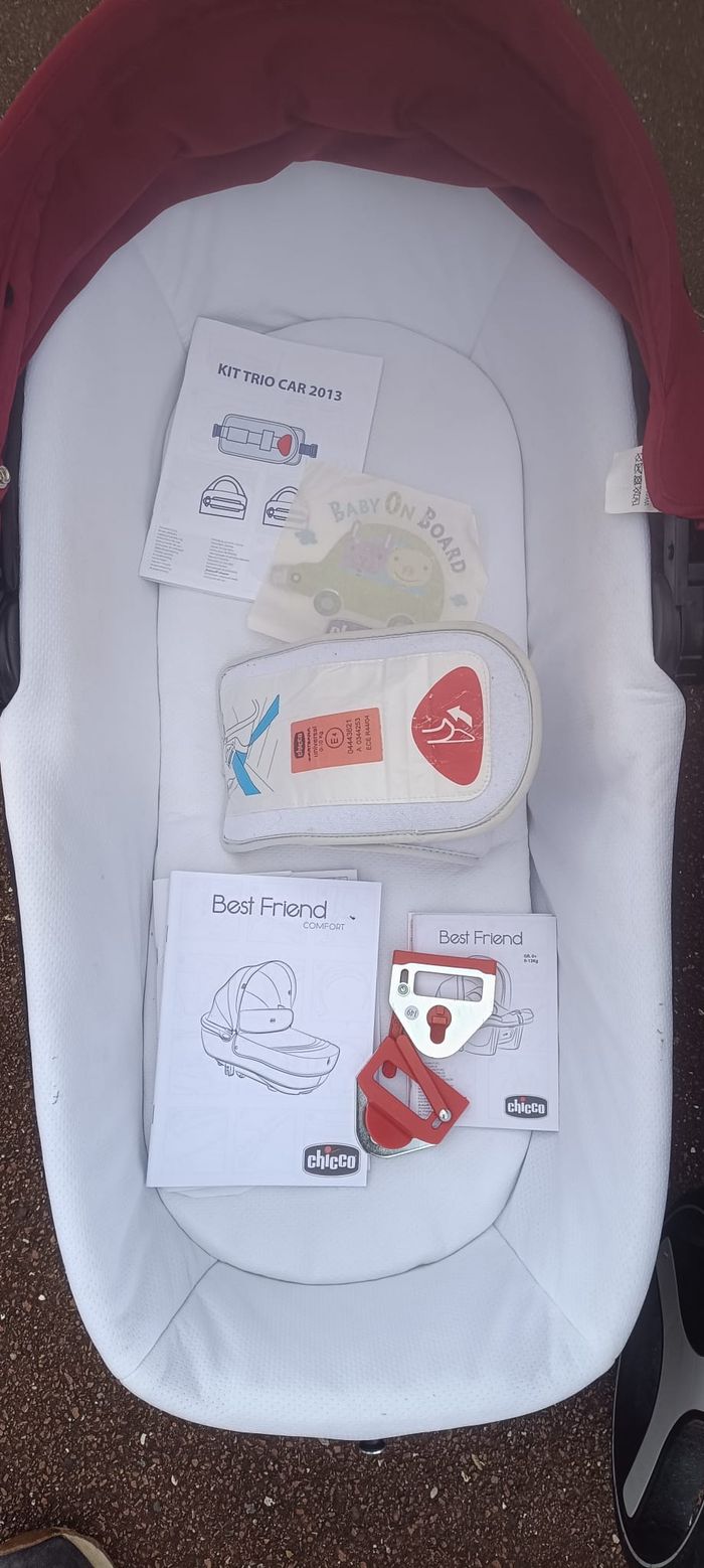 Poussette Chicco Trio Best Friend - photo numéro 5