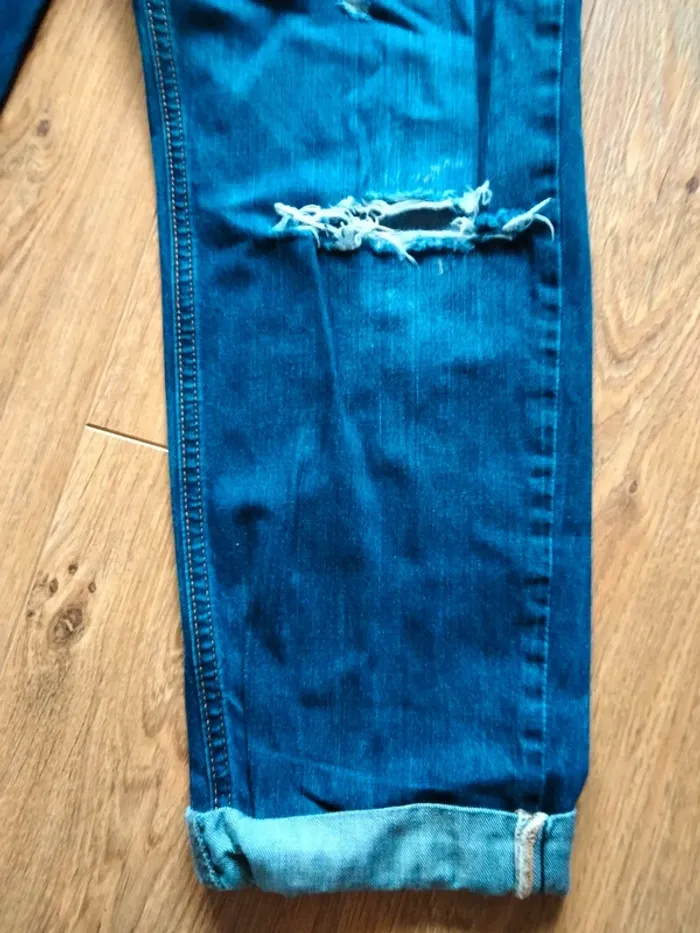 Salopette d'été en jean Zara - photo numéro 4