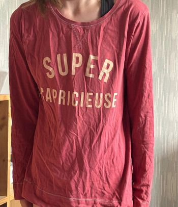 T shirt manche longue taille 34 marque kiabi
