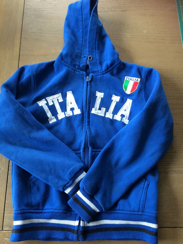 Gilet zippé 9/10 ans