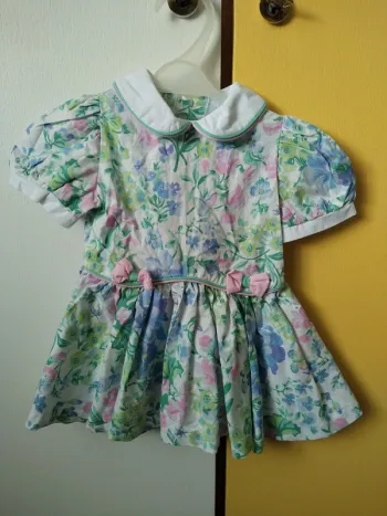 Robe dress vintage fleurs flower country cottage core