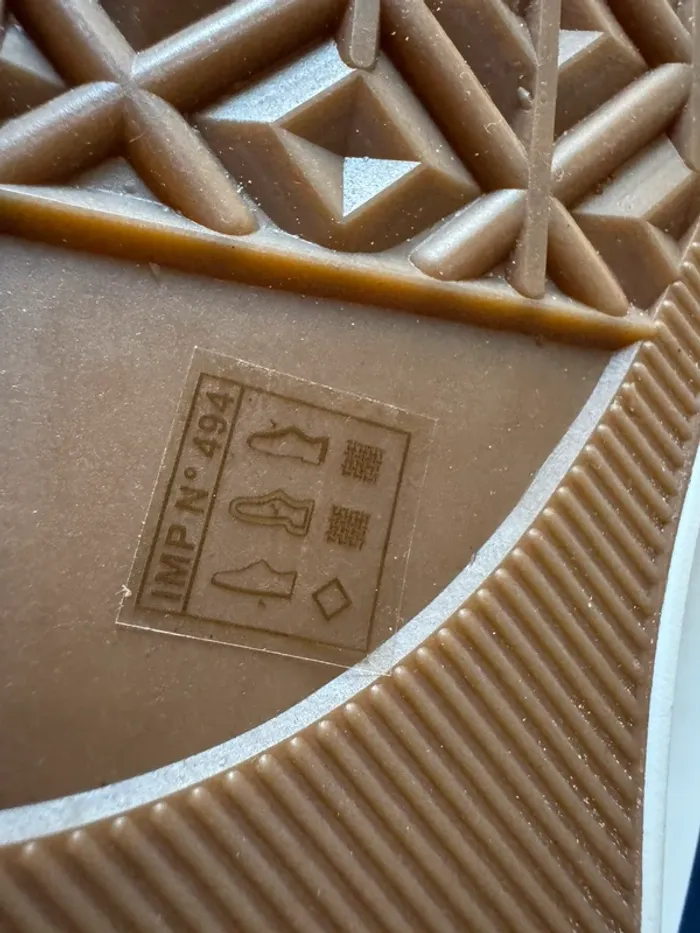 Tennis Montantes Les Tropeziennes Molokai blanches taille 41 neuves - photo numéro 8