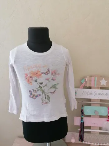 T-shirt manches longues creeks 6 ans