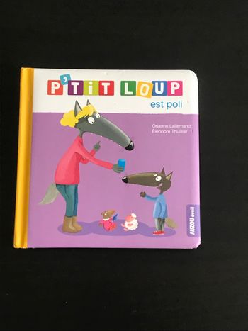 Livre p’tit loup est poli