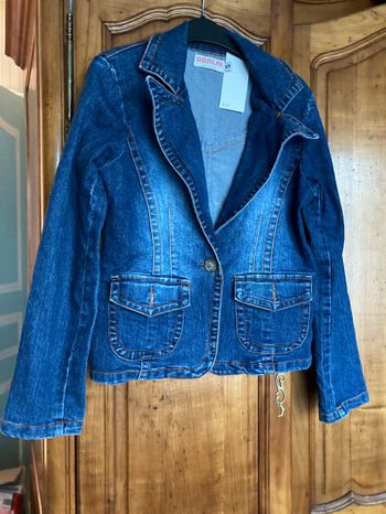 Veste jean taille s