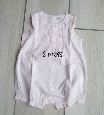 Barboteuse/combishort 6 mois