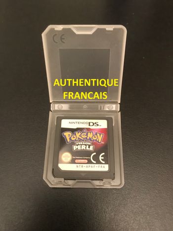 AUTHENTIQUE Pokémon version Perle pour Nintendo DS 2DS 3DS