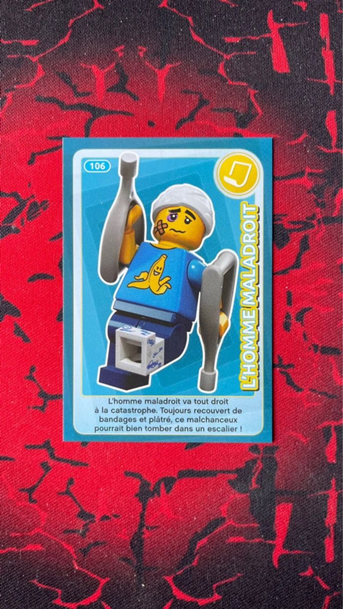 Carte Lego Créé ton Monde #106 - L'homme maladroit