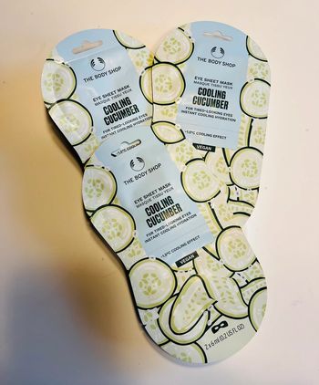 Lot de masques yeux - The body shop