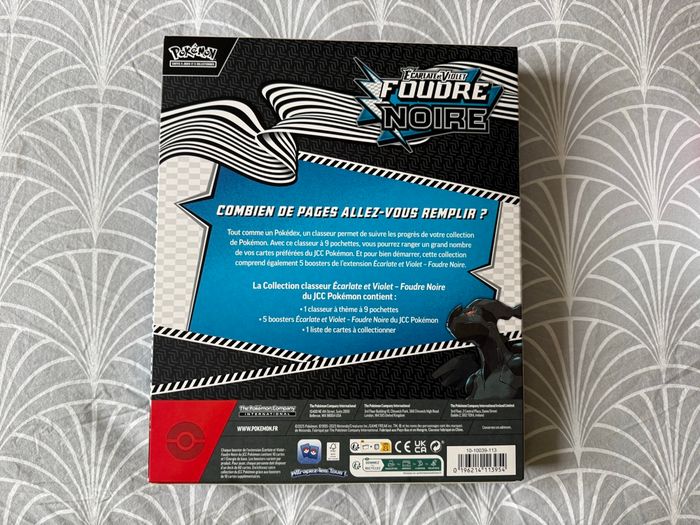 Coffret Pokémon Foudre Noire + classeur  Neuf sous scellé ⚡️ - photo numéro 2