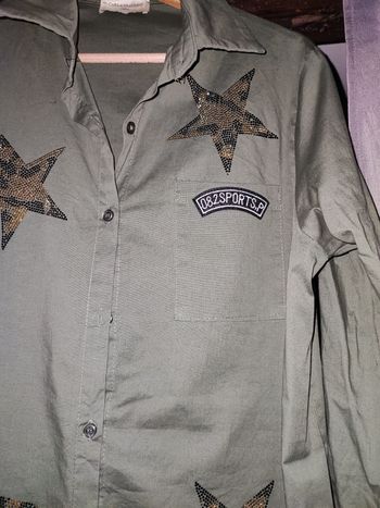 Chemise style militaire