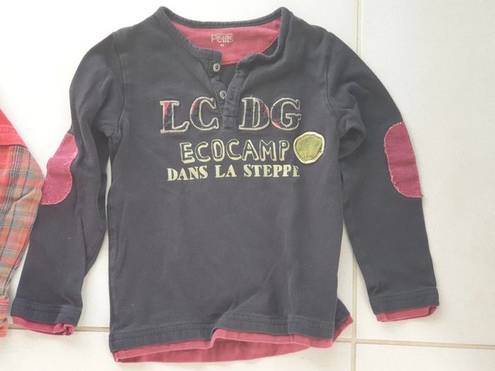 2 t-shirt manche longue n ° 5 - photo numéro 2