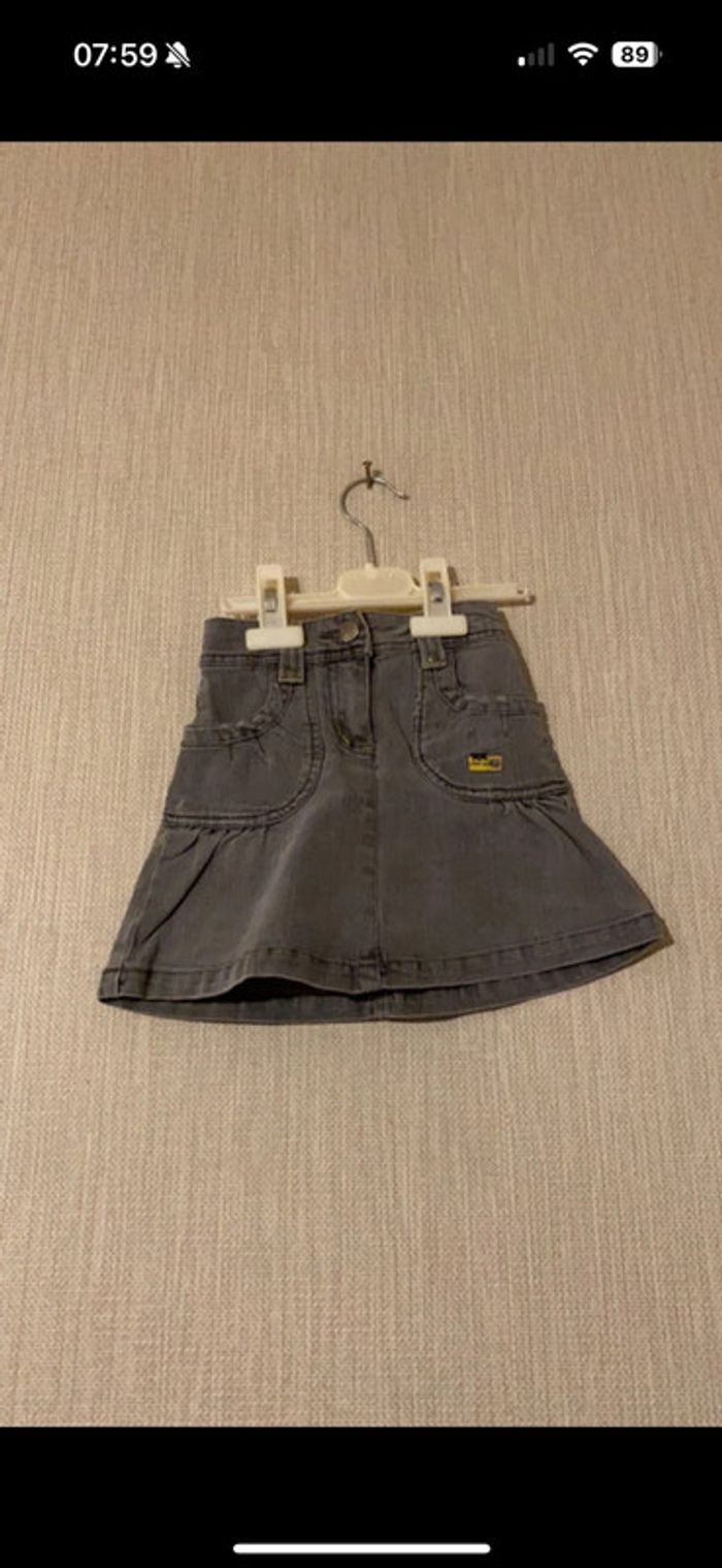 Jupe grise Sergent Major Taille 23 mois