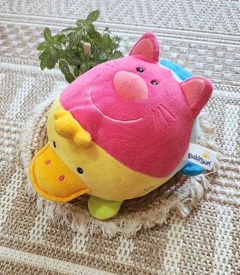 Doudou Boule BabySun Bébé Animaux
