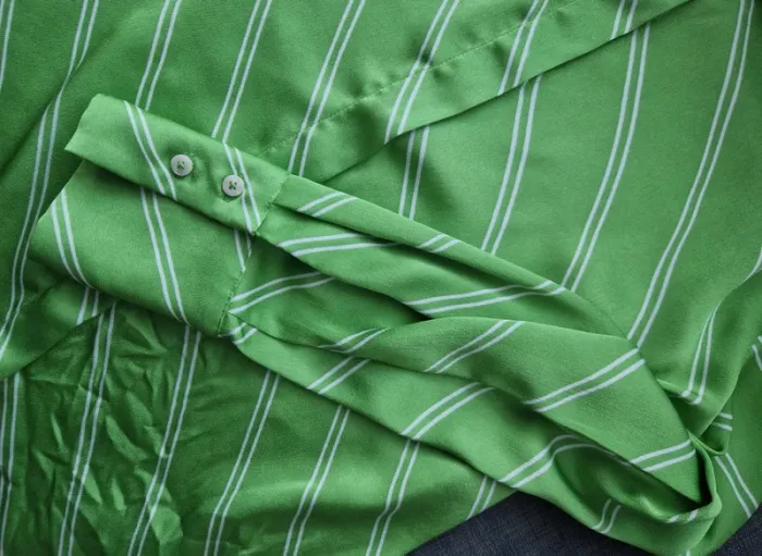 Chemise Mango verte - photo numéro 6