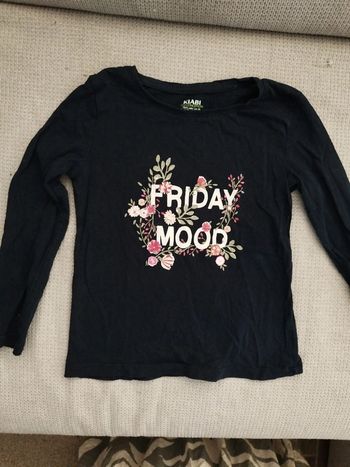 T-shirt Kiabi 4 ans bleu marine