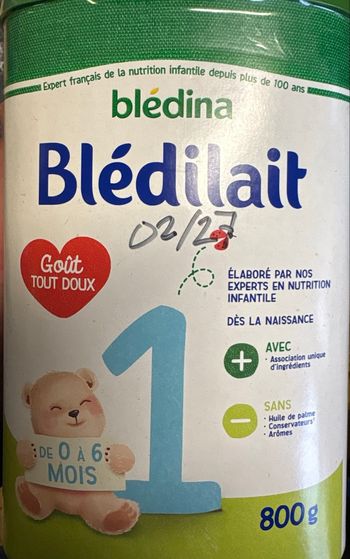 Lait Bledilait 1er age