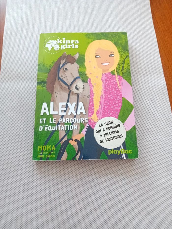 Livre "Alexa et le parcours d'équitation"