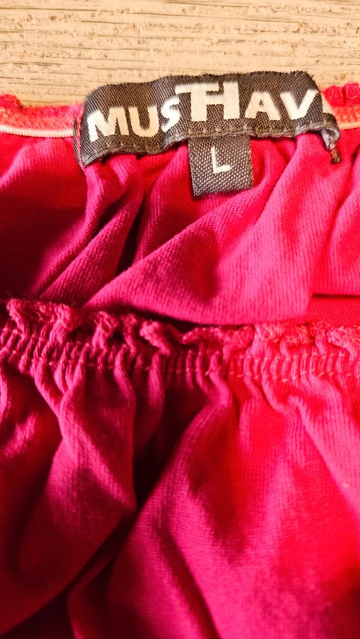 Blouse fushia sans manche, MusTHave, L, neuf - photo numéro 6