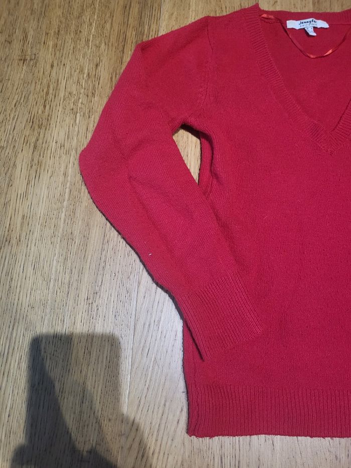 Jolie pull col V taille s - photo numéro 4