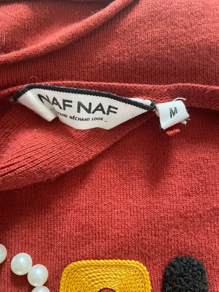 Magnifique petit pull léger en 38/40 de la boutique NafNaf excellent état - photo numéro 9