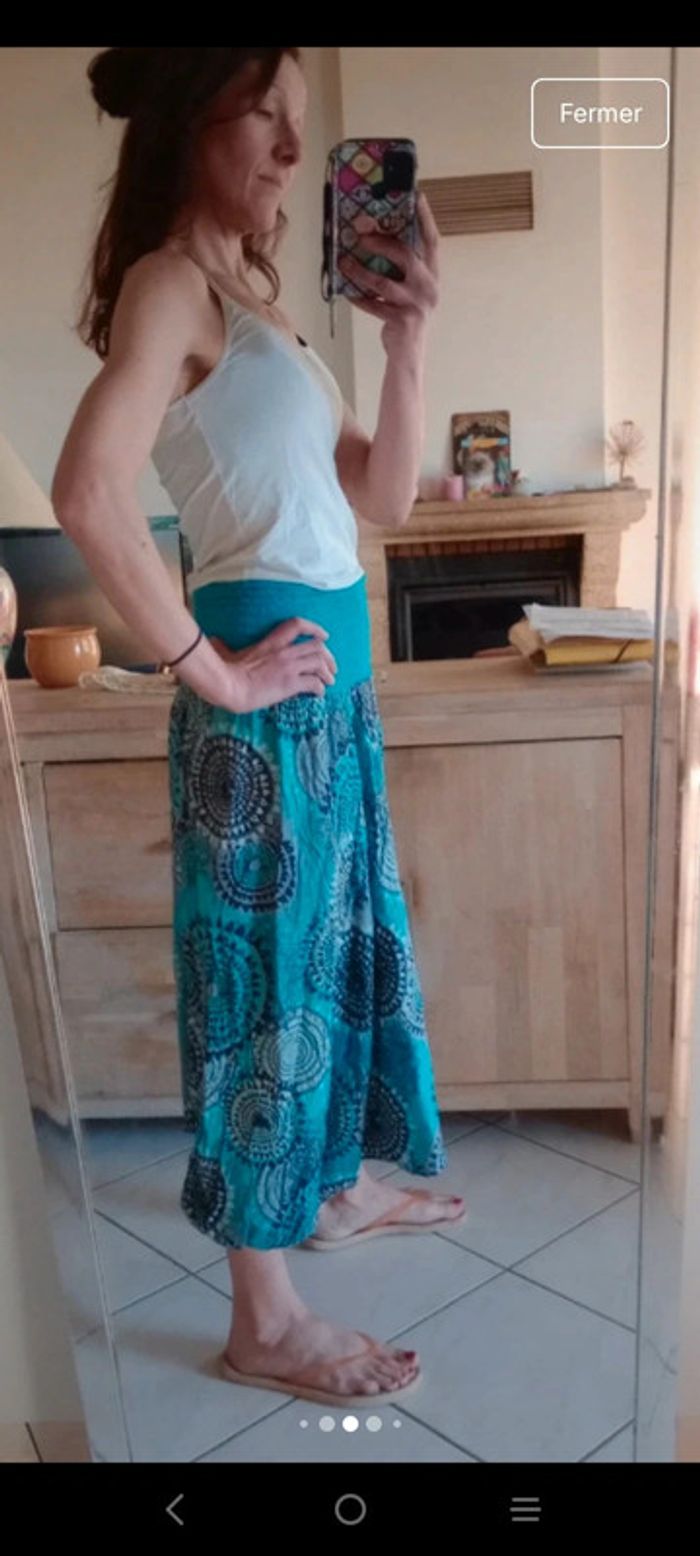 Sarouel femme 38 fantaisie c78 - photo numéro 3