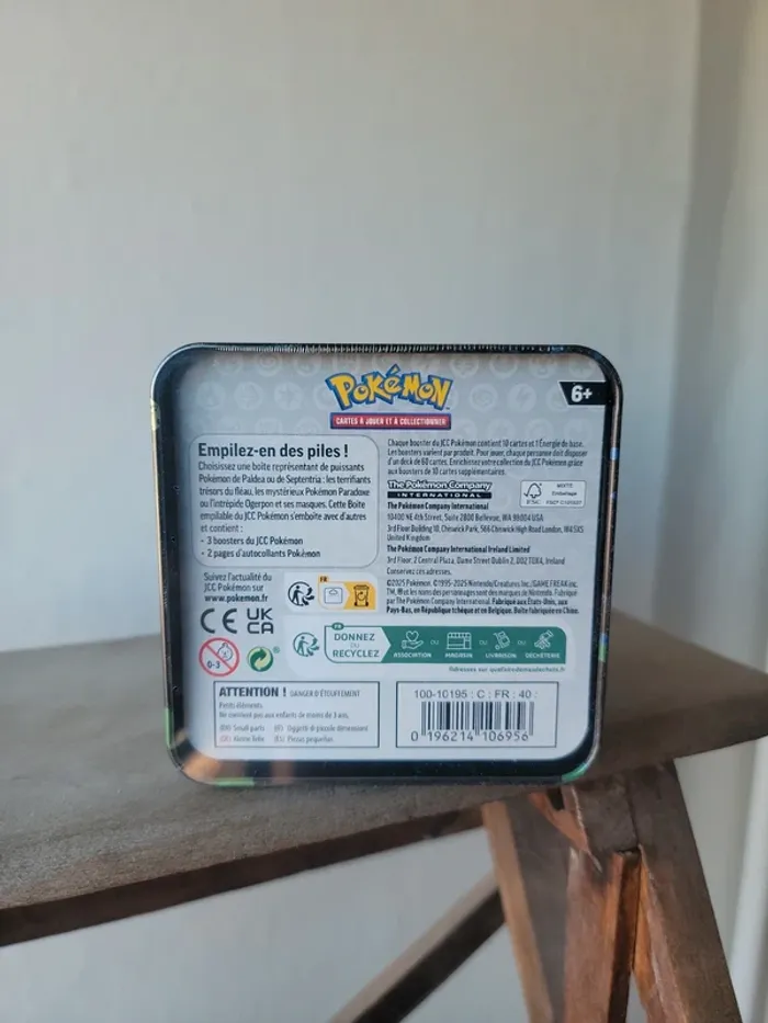 Pokemon Tin Cube 2025 - Ogerpon - photo numéro 6