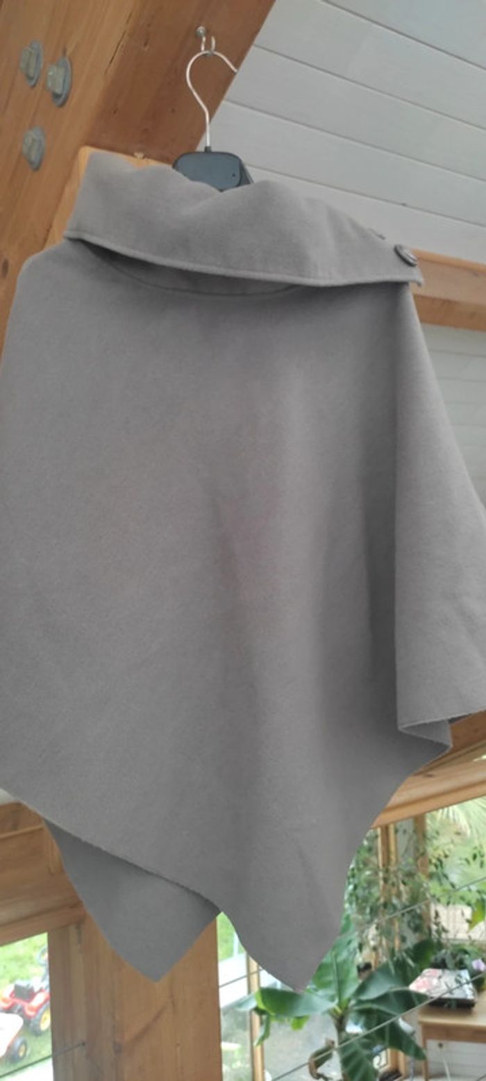 Cape hiver poncho laine Agathe velmont taille 2 - photo numéro 3