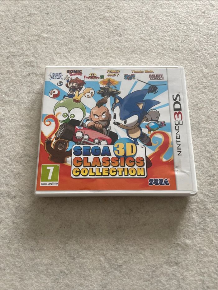 (Boite + Notice) Sega 3D Classics Collection Nintendo 3DS FR