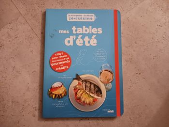 livre de recettes mes tables d'été