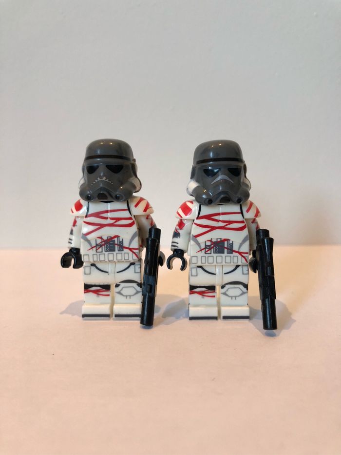 Figurine type lego 2 Storm-troopers. Star Wars