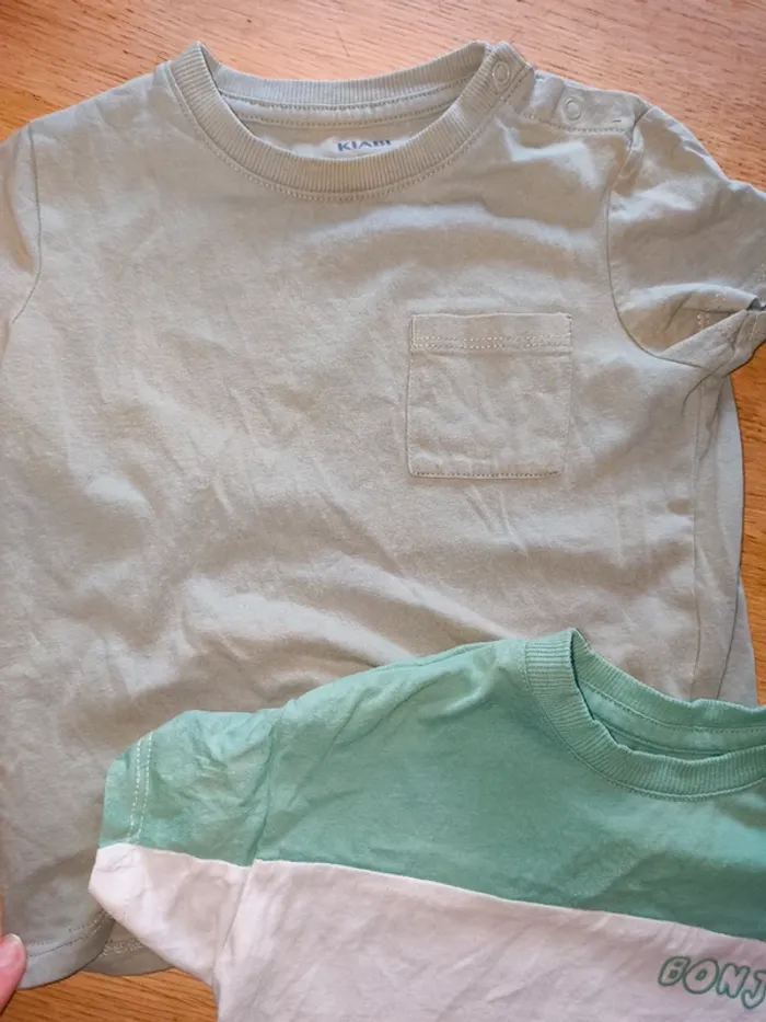 Lot de t-shirts garçon 18 mois excellent état Kiabi - photo numéro 3