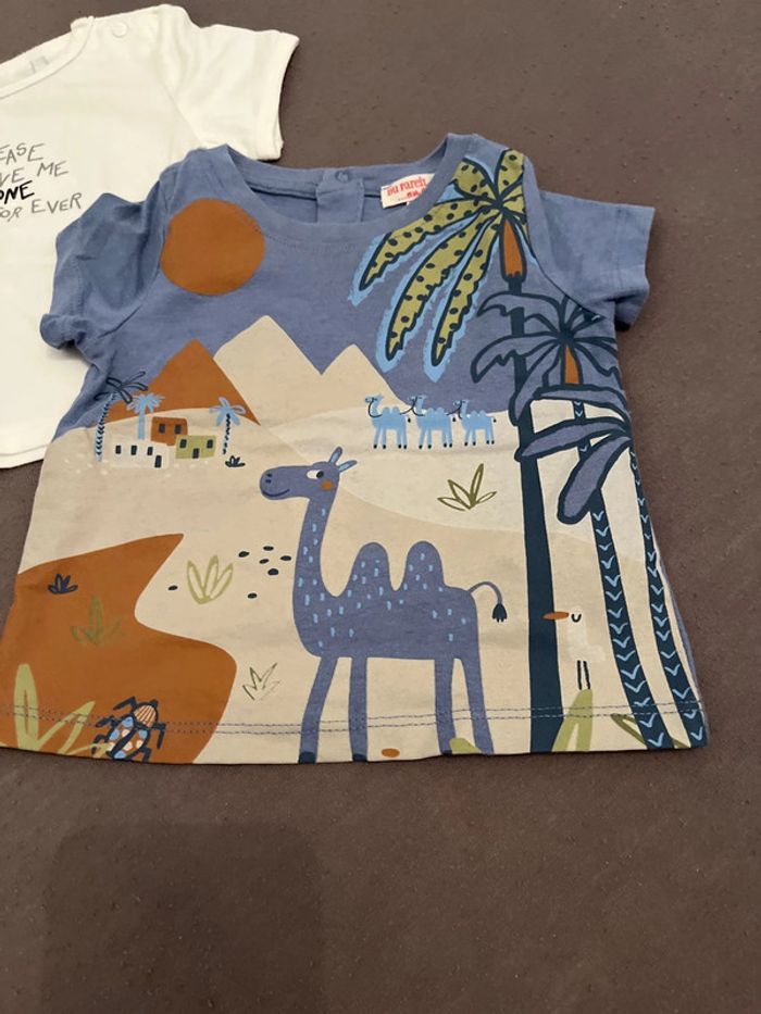 Lot de 2 T-shirts - photo numéro 2