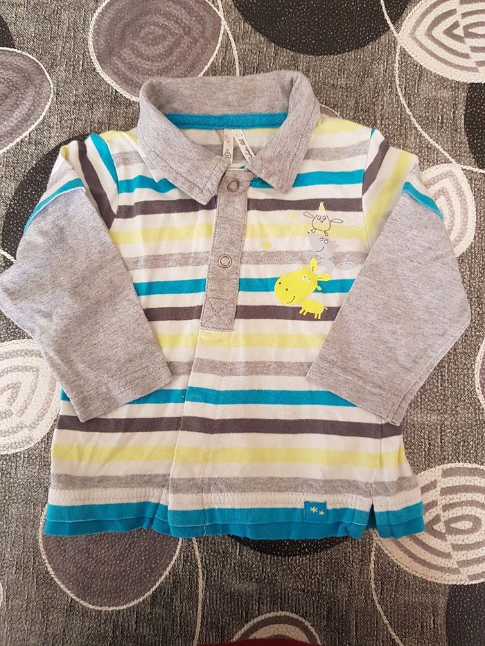 T-shirt manches longues- 6 mois