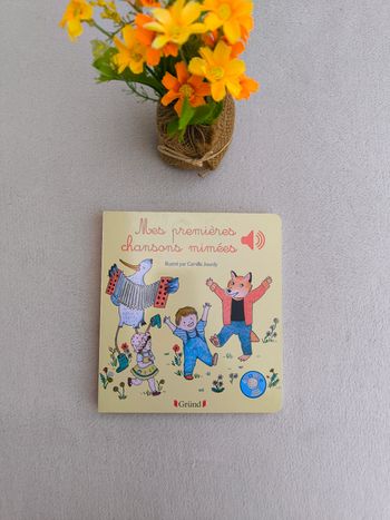 Livre sonore Mes premières chansons mimées Gründ