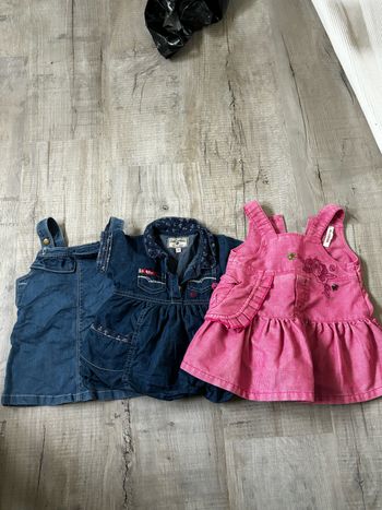 Lot 3 robes 6 mois