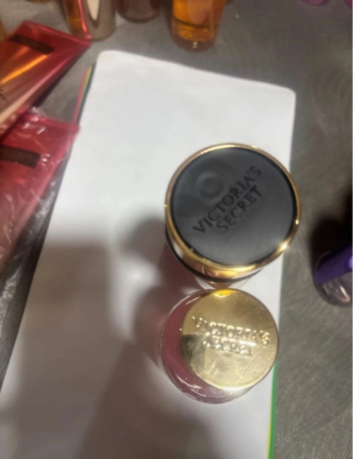 Ensemble Victoria ´s secret crème et brume - photo numéro 2