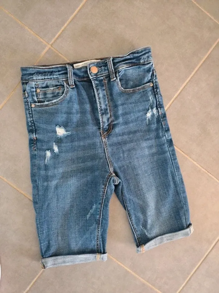 Bermuda taille haute stradivarius