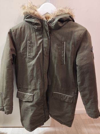 Manteau fille kaki