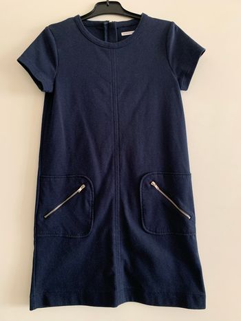 Robe bleue marine Monoprix teens